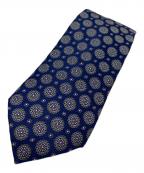 BRIONIブリオーニ）の古着「シルク総柄ネクタイ」｜ブルー