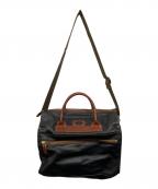 Felisiフェリージ）の古着「レザーボストンバッグ」｜ブラウン