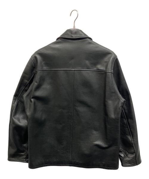 L.L.Bean（エルエルビーン）L.L.Bean (エルエルビーン) レザースポーツジャケット ブラック サイズ:Mの古着・服飾アイテム