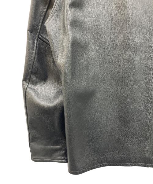 L.L.Bean（エルエルビーン）L.L.Bean (エルエルビーン) レザースポーツジャケット ブラック サイズ:Mの古着・服飾アイテム