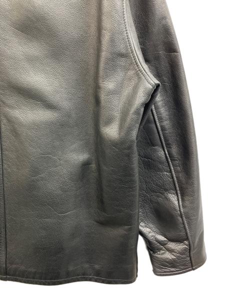 L.L.Bean（エルエルビーン）L.L.Bean (エルエルビーン) レザースポーツジャケット ブラック サイズ:Mの古着・服飾アイテム