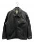 L.L.Bean（エルエルビーン）の古着「レザースポーツジャケット」｜ブラック