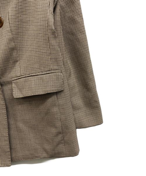 TOMORROW LAND collection（トゥモローランドコレクション）TOMORROW LAND collection (トゥモローランドコレクション) トレシェファードストレッチ ダブルブレストジャケット ブラウン サイズ:36の古着・服飾アイテム