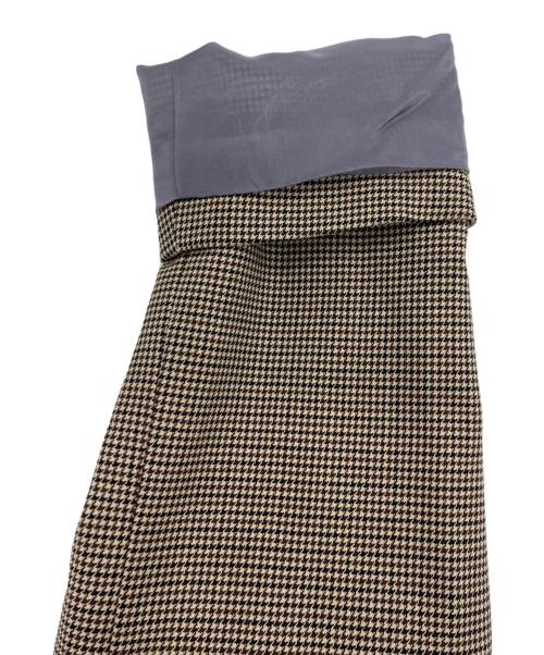 TOMORROW LAND collection（トゥモローランドコレクション）TOMORROW LAND collection (トゥモローランドコレクション) トレシェファードストレッチ ダブルブレストジャケット ブラウン サイズ:36の古着・服飾アイテム