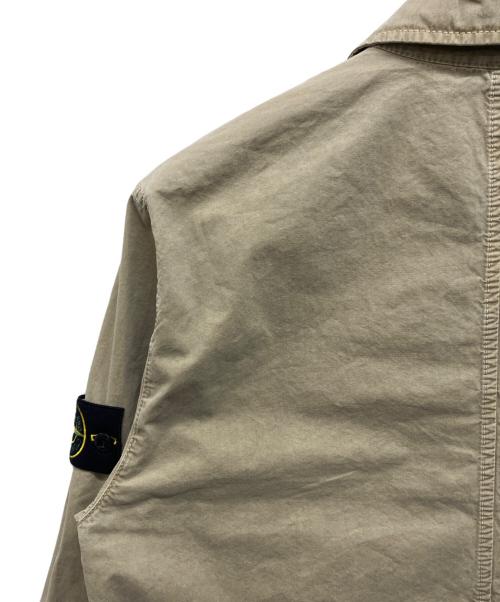 STONE ISLAND（ストーンアイランド）STONE ISLAND (ストーンアイランド) ジップアップブルゾン ベージュ サイズ:Lの古着・服飾アイテム