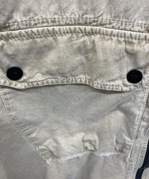 STONE ISLAND（ストーンアイランド）STONE ISLAND (ストーンアイランド) ジップアップブルゾン ベージュ サイズ:Lの古着・服飾アイテム