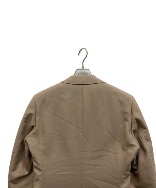 TOMORROW LAND PILGRIM（トゥモローランド ピルグリム）TOMORROW LAND PILGRIM (トゥモローランド ピルグリム) モヘアカシミヤシルク混シングルセットアップスーツ ベージュ サイズ:48の古着・服飾アイテム