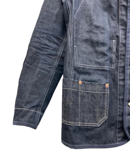 eYe COMME des GARCONS JUNYAWATANABE MAN（アイ コム デ ギャルソン ジュンヤ ワタナベ マン）eYe COMME des GARCONS JUNYAWATANABE MAN (アイ コム デ ギャルソン ジュンヤ ワタナベ マン) LEVI'S (リーバイス) Wネームカバーオール インディゴ サイズ:Sの古着・服飾アイテム