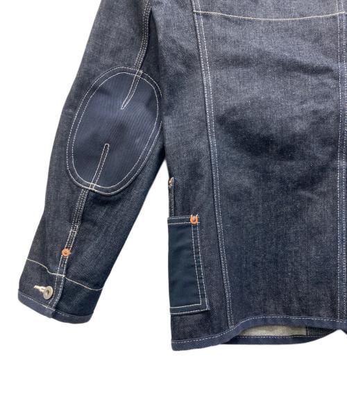 eYe COMME des GARCONS JUNYAWATANABE MAN（アイ コム デ ギャルソン ジュンヤ ワタナベ マン）eYe COMME des GARCONS JUNYAWATANABE MAN (アイ コム デ ギャルソン ジュンヤ ワタナベ マン) LEVI'S (リーバイス) Wネームカバーオール インディゴ サイズ:Sの古着・服飾アイテム