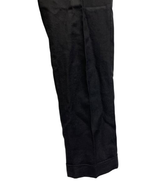 COMME des GARCONS HOMME PLUS（コムデギャルソンオムプリュス）COMME des GARCONS HOMME PLUS (コムデギャルソンオムプリュス) ソルジャーオブピース期　リネンダブルスラックス ブラック サイズ:Sの古着・服飾アイテム