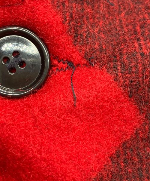 FILSON GARMENT（フィルソン ガーメント）FILSON GARMENT (フィルソン ガーメント) DOUBLE MACKINAW CRUISER JACKET ブラック×レッド サイズ:40の古着・服飾アイテム