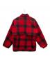 FILSON GARMENT (フィルソン ガーメント) DOUBLE MACKINAW CRUISER JACKET ブラック×レッド サイズ:40：25000円
