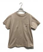 THE NORTHFACE PURPLELABELザ・ノースフェイス パープルレーベル）の古着「7oz H/S POCKET TEE」｜ベージュ