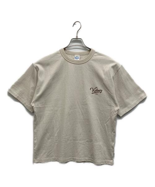 KEBOZ（ケボズ）KEBOZ (ケボズ) プリントTシャツ ホワイト サイズ:Sの古着・服飾アイテム