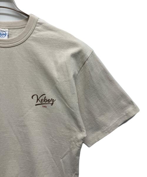 KEBOZ（ケボズ）KEBOZ (ケボズ) プリントTシャツ ホワイト サイズ:Sの古着・服飾アイテム