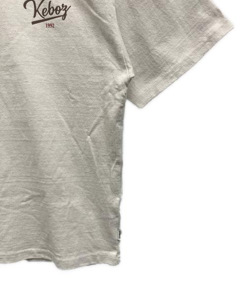 KEBOZ（ケボズ）KEBOZ (ケボズ) プリントTシャツ ホワイト サイズ:Sの古着・服飾アイテム