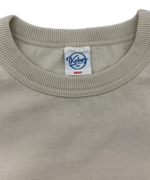 KEBOZ（ケボズ）KEBOZ (ケボズ) プリントTシャツ ホワイト サイズ:Sの古着・服飾アイテム