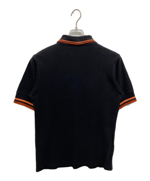 FRED PERRY（フレッドペリー）FRED PERRY (フレッドペリー) COMME des GARCONS SHIRT (コムデギャルソンシャツ) コラボポロシャツ ブラック サイズ:Sの古着・服飾アイテム