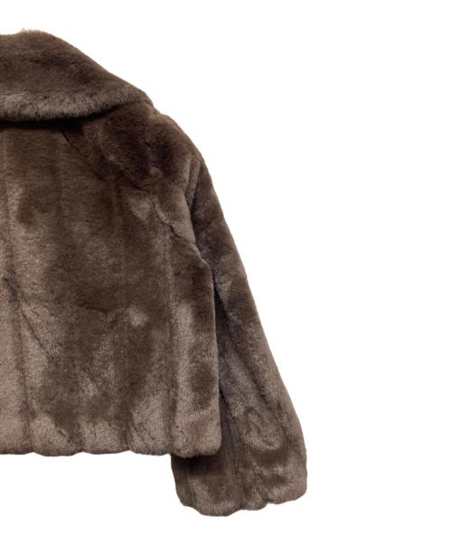 HER LIP TO（ハーリップトゥ）Her lip to (ハーリップトゥ) Winter Love Faux Fur Coat ブラウン サイズ:S 未使用品の古着・服飾アイテム