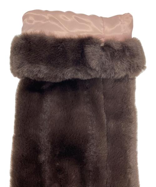 HER LIP TO（ハーリップトゥ）Her lip to (ハーリップトゥ) Winter Love Faux Fur Coat ブラウン サイズ:S 未使用品の古着・服飾アイテム