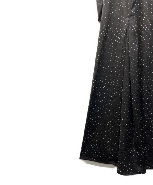 HER LIP TO（ハーリップトゥ）HER LIP TO (ハーリップトゥ) Date Night Polka-dot Dress ブラック サイズ:S 未使用品の古着・服飾アイテム