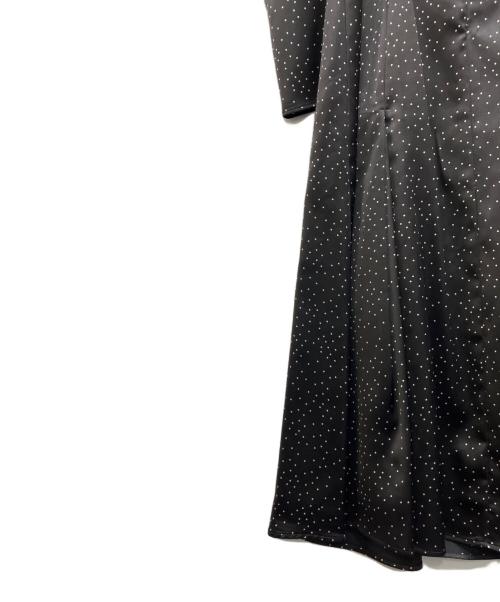 HER LIP TO（ハーリップトゥ）HER LIP TO (ハーリップトゥ) Date Night Polka-dot Dress ブラック サイズ:S 未使用品の古着・服飾アイテム
