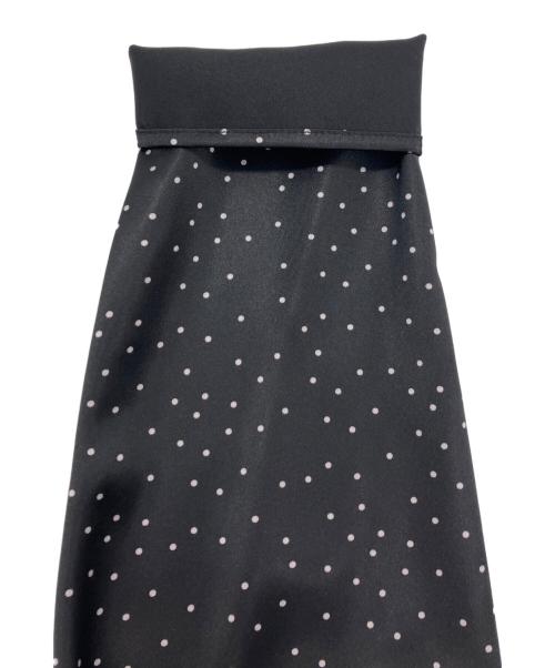 HER LIP TO（ハーリップトゥ）HER LIP TO (ハーリップトゥ) Date Night Polka-dot Dress ブラック サイズ:S 未使用品の古着・服飾アイテム