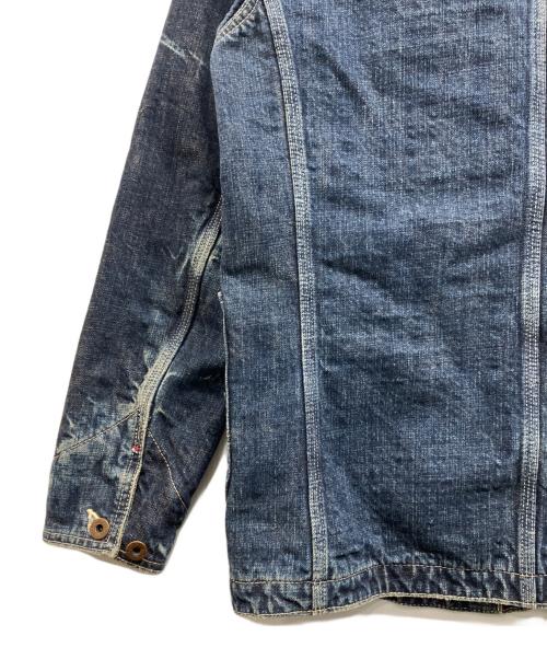 ETERNAL（エターナル）ETERNAL (エターナル) 裏ブランケットデニムカバーオール インディゴ サイズ:Lの古着・服飾アイテム