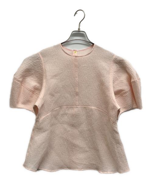 St.cecilia（セントセシリア）St.cecilia (セントセシリア) フォームブラウス ピンク サイズ:Freeの古着・服飾アイテム