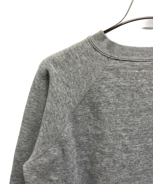 ArteX（アルテックス）ArteX (アルテックス) フロッキープリント U.S. ARMY ヴィンテージプリントスウェット グレー サイズ:XLの古着・服飾アイテム