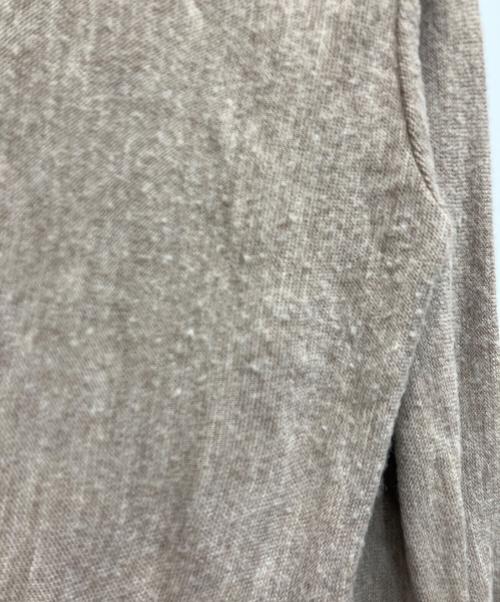 IZOD LACOSTE（アイゾッド ラコステ）IZOD LACOSTE (アイゾッド ラコステ) アクリルカーディガン ベージュ サイズ:Lの古着・服飾アイテム