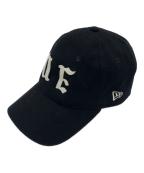 New Era×uniform experimentニューエラ×ユニフォームエクスペリメント）の古着「9THIRTY OLD SCHOOL CAP」｜ブラック