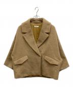 CAFUNEカフネ）の古着「モヘア混ジャケット」｜ベージュ
