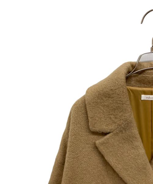 CAFUNE（カフネ）CAFUNE (カフネ) モヘア混ジャケット ベージュ サイズ:38の古着・服飾アイテム