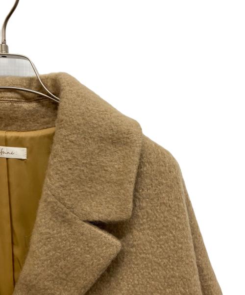 CAFUNE（カフネ）CAFUNE (カフネ) モヘア混ジャケット ベージュ サイズ:38の古着・服飾アイテム