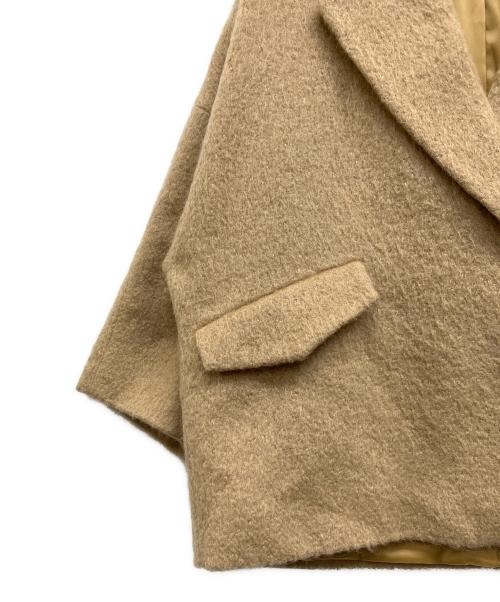CAFUNE（カフネ）CAFUNE (カフネ) モヘア混ジャケット ベージュ サイズ:38の古着・服飾アイテム