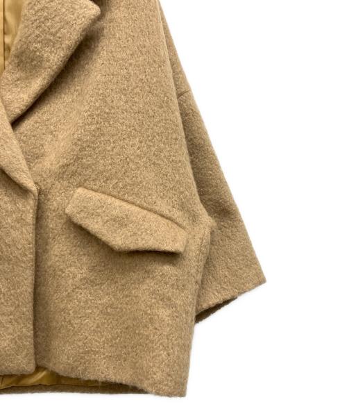 CAFUNE（カフネ）CAFUNE (カフネ) モヘア混ジャケット ベージュ サイズ:38の古着・服飾アイテム