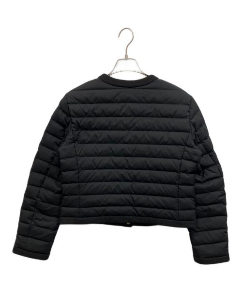 DRESSTERIOR（ドレステリア）DRESSTERIOR (ドレステリア) ノーカラーライトダウンジャケット ブラック サイズ:38の古着・服飾アイテム