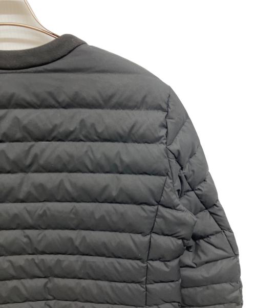 DRESSTERIOR（ドレステリア）DRESSTERIOR (ドレステリア) ノーカラーライトダウンジャケット ブラック サイズ:38の古着・服飾アイテム