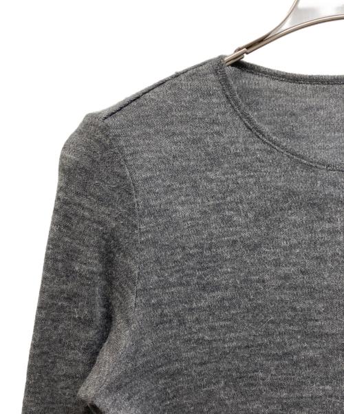firo bianco uno（フィーロビアンコウノ）firo bianco uno (フィーロビアンコウノ) アルパカニット グレー サイズ:38の古着・服飾アイテム