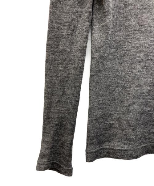 firo bianco uno（フィーロビアンコウノ）firo bianco uno (フィーロビアンコウノ) アルパカニット グレー サイズ:38の古着・服飾アイテム