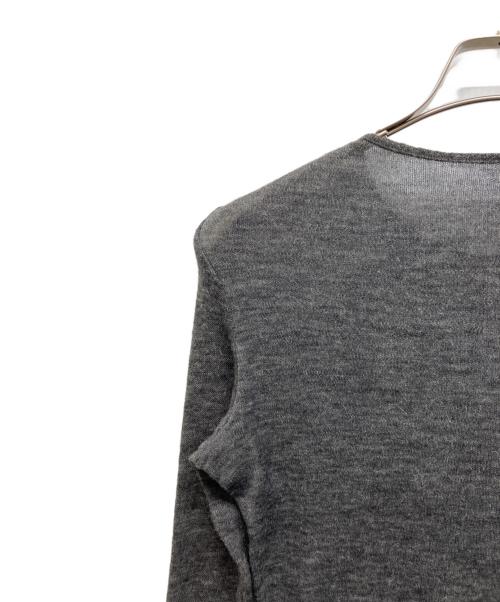 firo bianco uno（フィーロビアンコウノ）firo bianco uno (フィーロビアンコウノ) アルパカニット グレー サイズ:38の古着・服飾アイテム