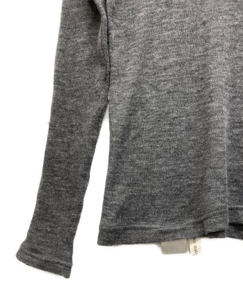 firo bianco uno（フィーロビアンコウノ）firo bianco uno (フィーロビアンコウノ) アルパカニット グレー サイズ:38の古着・服飾アイテム