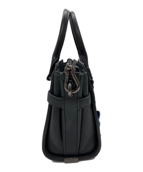 COACH（コーチ）COACH (コーチ) スワッガー バタフライ2WAY ハンドバッグ ブラック サイズ:下記参照-*の古着・服飾アイテム