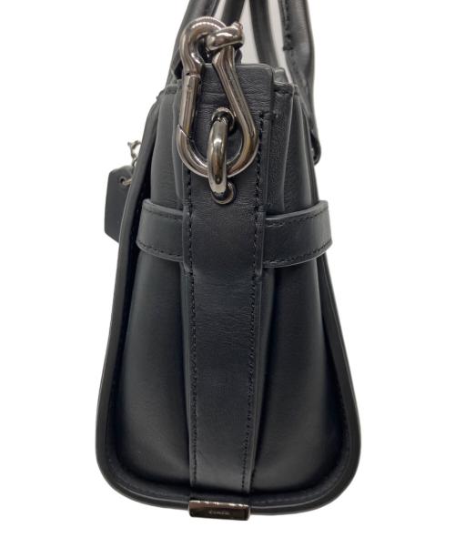 COACH（コーチ）COACH (コーチ) スワッガー バタフライ2WAY ハンドバッグ ブラック サイズ:下記参照-*の古着・服飾アイテム