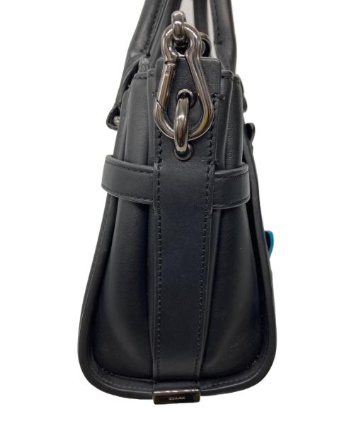 COACH（コーチ）COACH (コーチ) スワッガー バタフライ2WAY ハンドバッグ ブラック サイズ:下記参照-*の古着・服飾アイテム