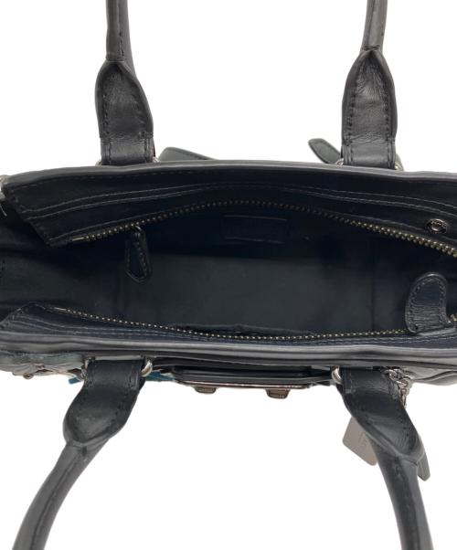COACH（コーチ）COACH (コーチ) スワッガー バタフライ2WAY ハンドバッグ ブラック サイズ:下記参照-*の古着・服飾アイテム