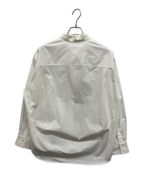 Noble（ノーブル）Noble (ノーブル) エフォートレスコットンオーバーシャツ ホワイト サイズ:Freeの古着・服飾アイテム