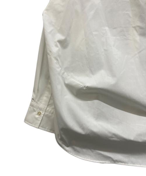 Noble（ノーブル）Noble (ノーブル) エフォートレスコットンオーバーシャツ ホワイト サイズ:Freeの古着・服飾アイテム