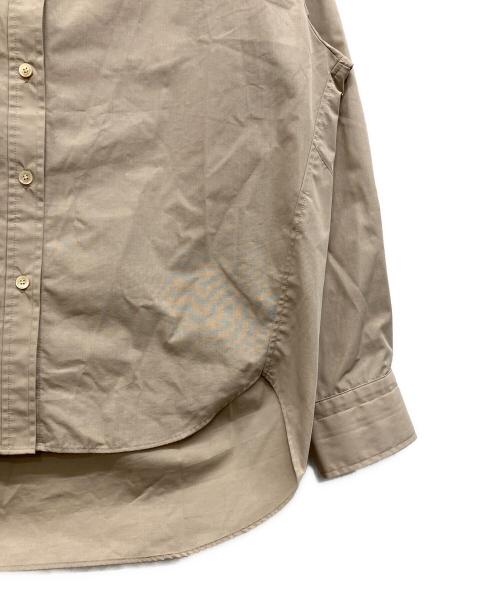 Noble（ノーブル）Noble (ノーブル) エフォートレスコットンオーバーシャツ ブラウン サイズ:Freeの古着・服飾アイテム